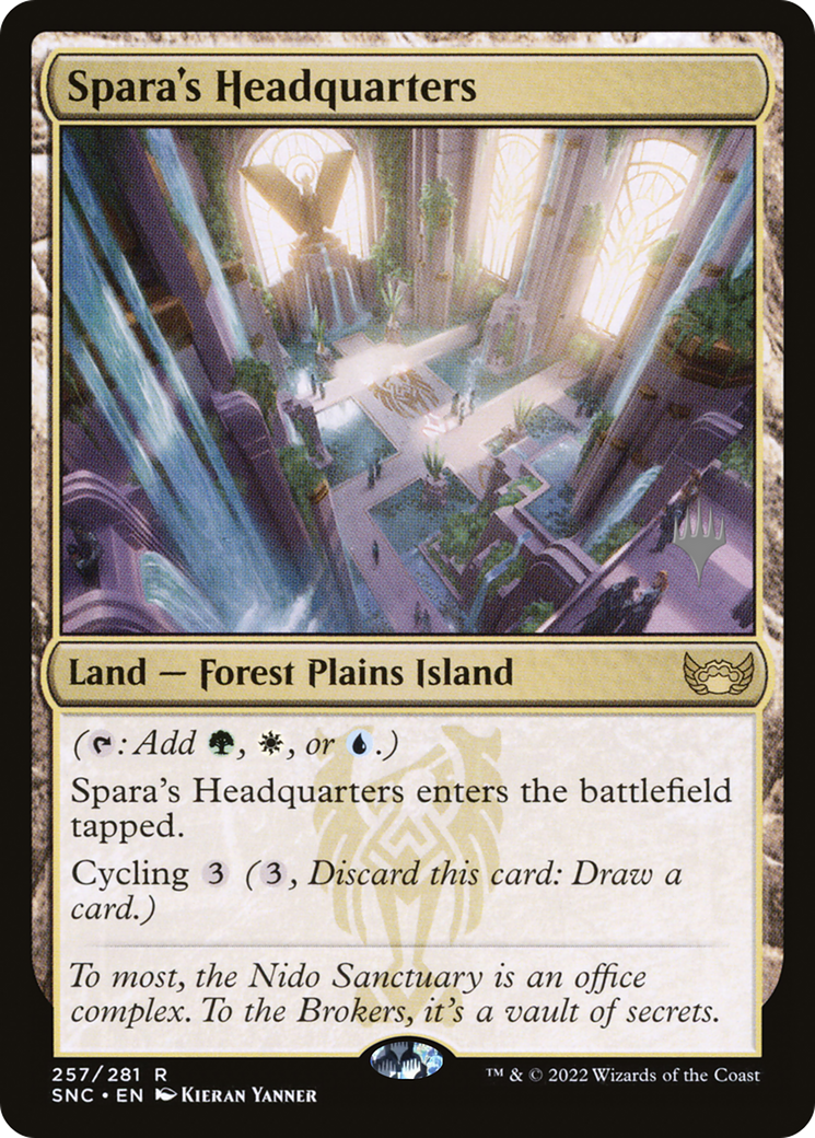 Spara's Headquarters (PSNC-257P) - Streets of New Capenna Promos