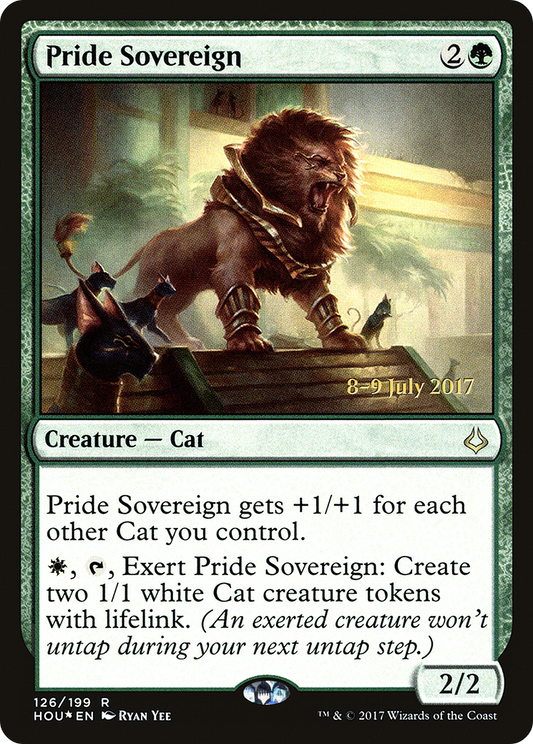 Pride Sovereign (PHOU-126S) - Hour of Devastation Promos Foil