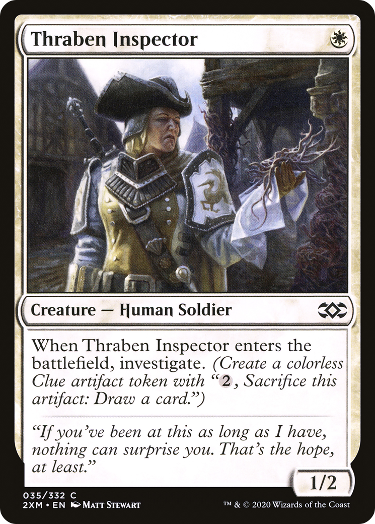 Thraben Inspector (2XM-035) - Double Masters