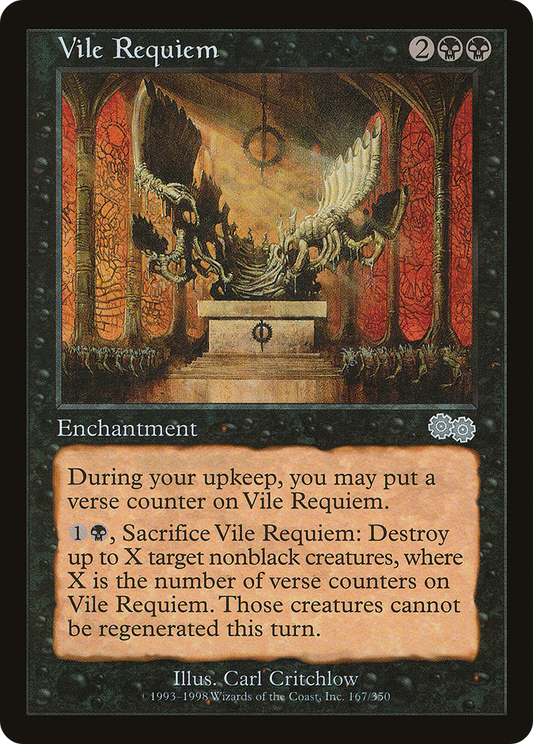 Vile Requiem (USG-167) - Urza's Saga