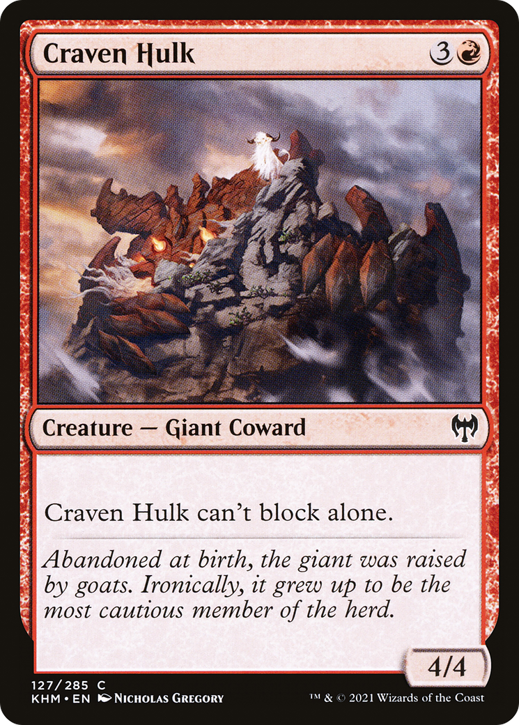 Craven Hulk  (KHM-127) - Kaldheim