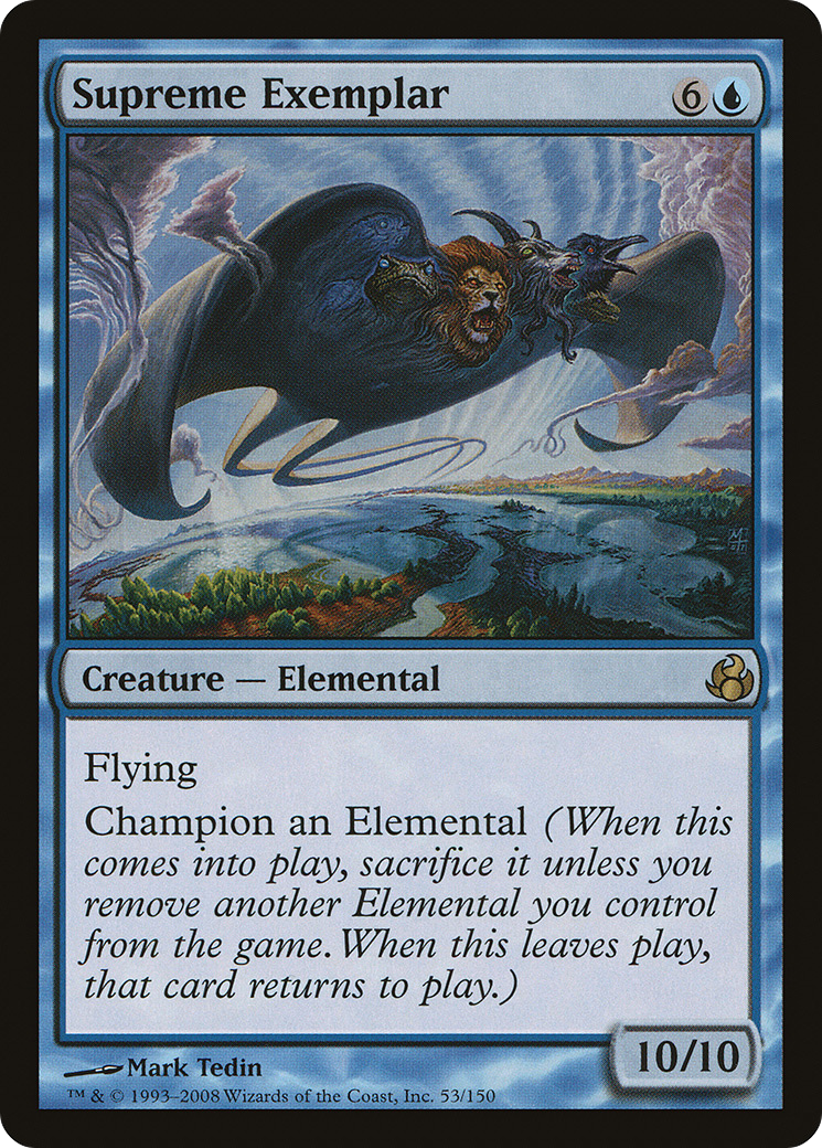 Supreme Exemplar (MOR-053) - Morningtide Foil