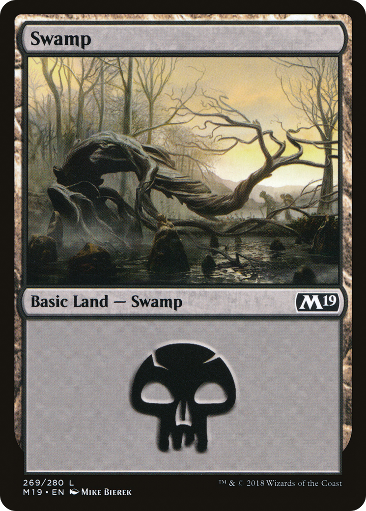 Swamp (M19-269) - Core Set 2019