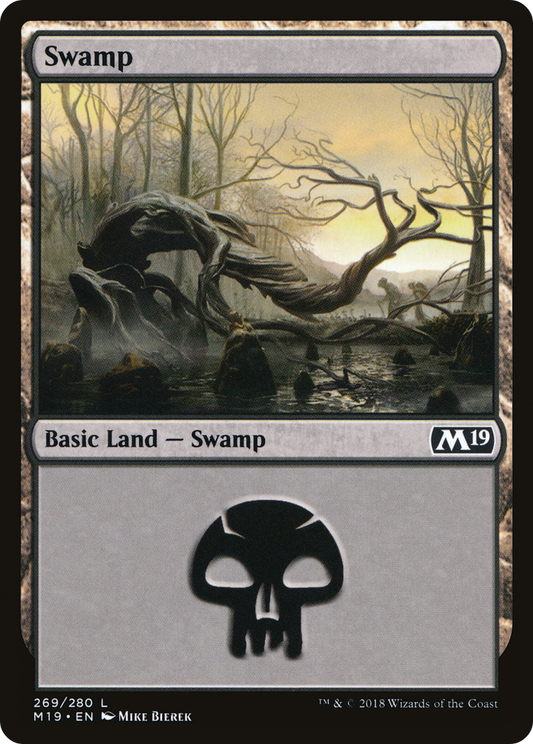 Swamp (M19-269) - Core Set 2019