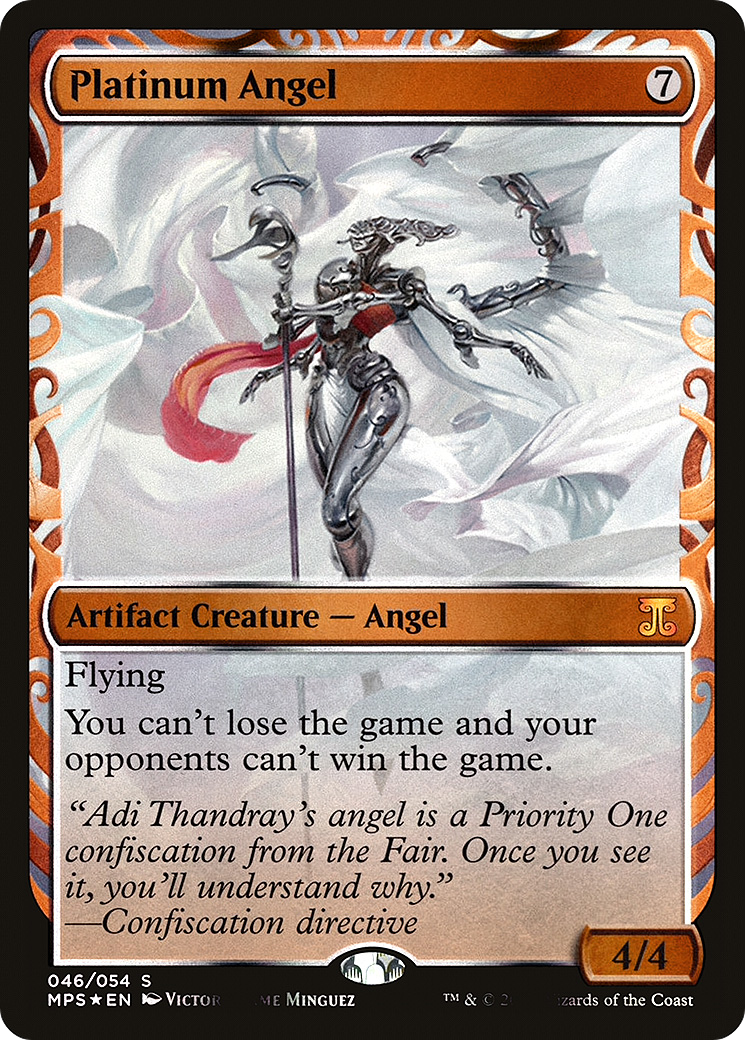 Platinum Angel (MPS-046) - Kaladesh Inventions Foil