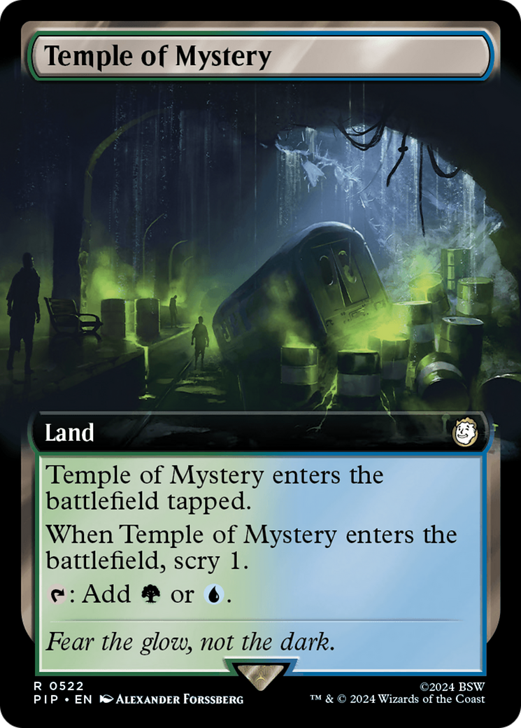 Temple of Mystery (PIP-522) - Fallout: (Extended Art) Foil