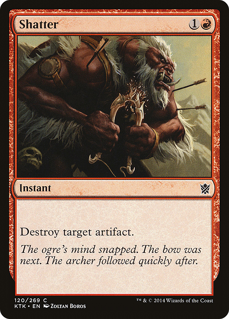 Shatter (KTK-120) - Khans of Tarkir Foil