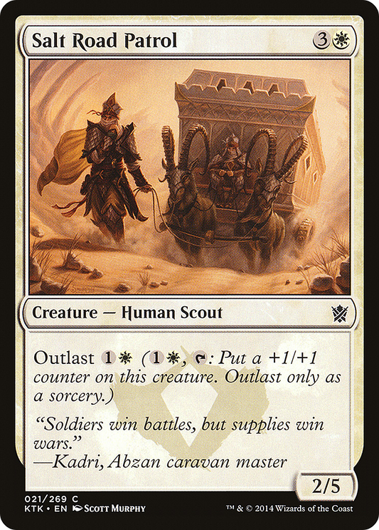 Salt Road Patrol (KTK-021) - Khans of Tarkir