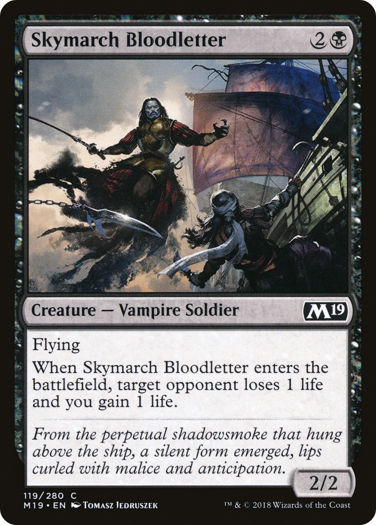 Skymarch Bloodletter (M19-119) - Core Set 2019