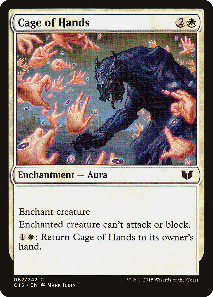 Cage of Hands (C15-062) - Commander 2015