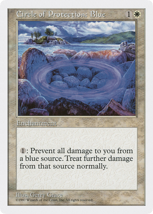 Circle of Protection: Blue (5ED-) - Fifth Edition