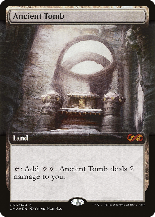 Ancient Tomb (PUMA-U31) - Ultimate Box Topper: (Extended Art) Foil