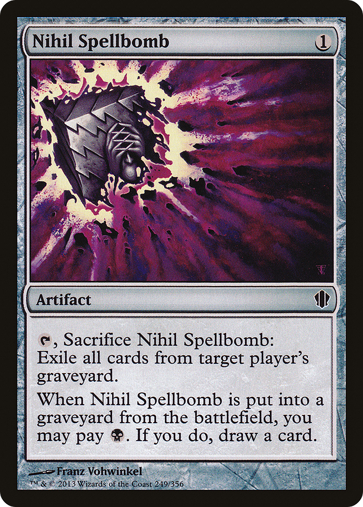 Nihil Spellbomb (C13-249) - Commander 2013