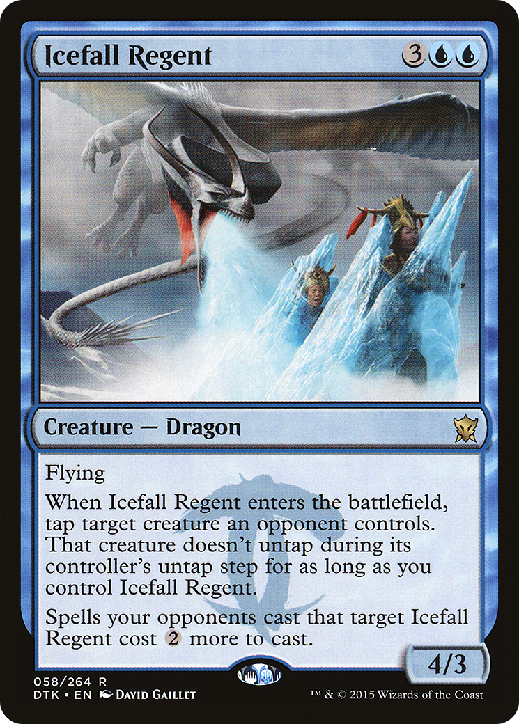 Icefall Regent (DTK-058) - Dragons of Tarkir