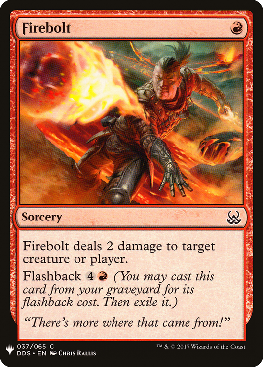 Firebolt (LIST-DDS-37) - The List