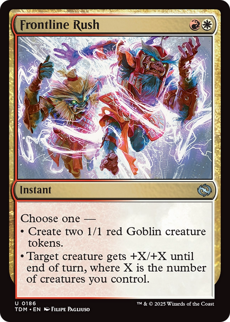 Frontline Rush  (TDM-186) - Tarkir: Dragonstorm
