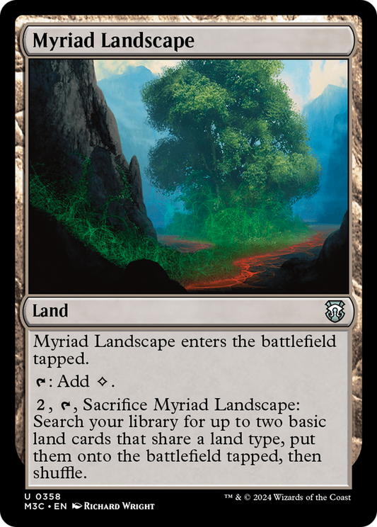 Myriad Landscape (M3C-358) - Modern Horizons 3 Commander