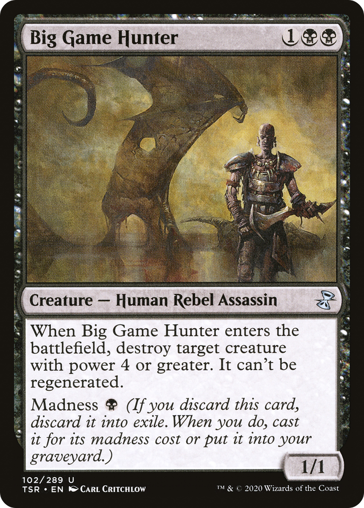 Big Game Hunter (TSR-102) - Time Spiral Remastered Foil