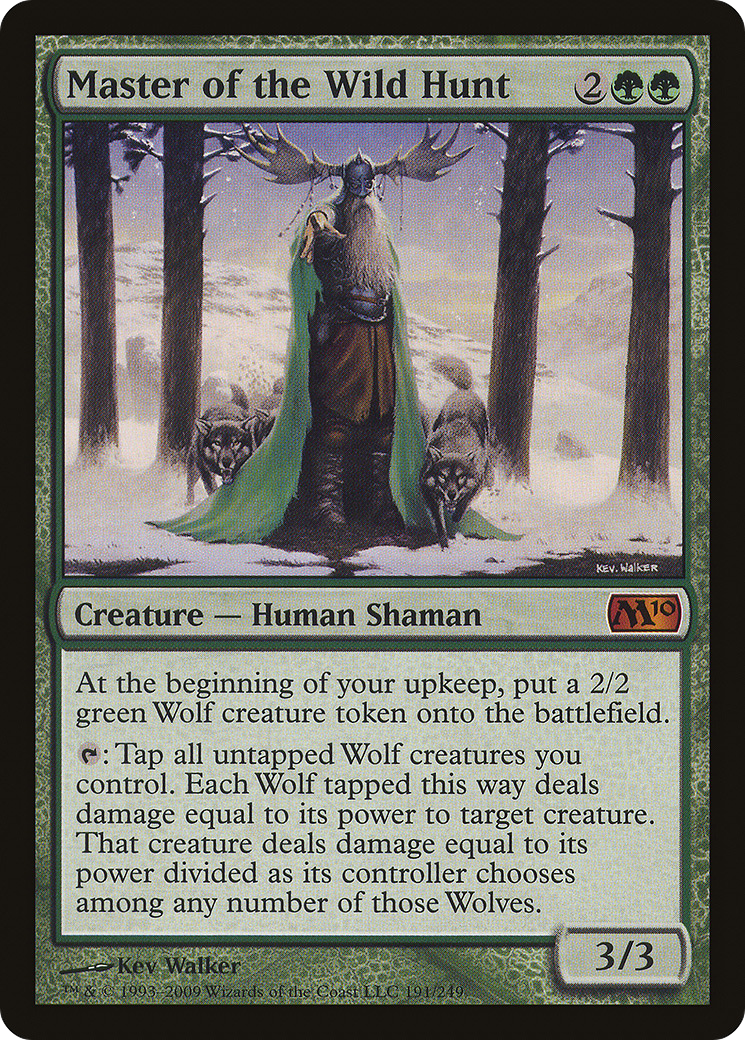 Master of the Wild Hunt (M10-191) - Magic 2010 Foil