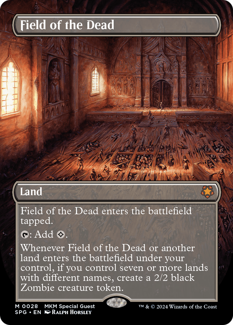 Field of the Dead (Borderless)  (SPG-028) - Special Guests