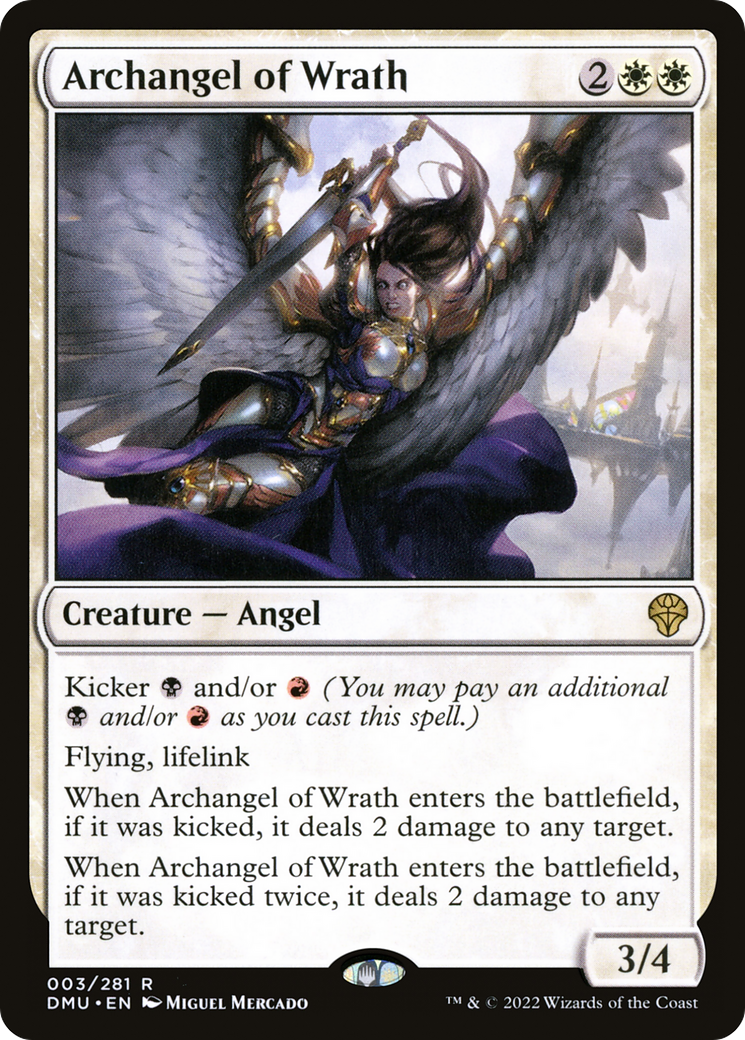 Archangel of Wrath (DMU-003) - Dominaria United