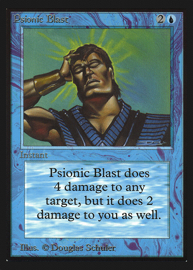 Psionic Blast (CEI-075) - Intl. Collectors' Edition