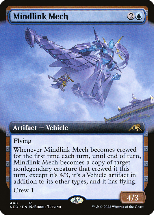 Mindlink Mech (NEO-448) - Kamigawa: Neon Dynasty: (Extended Art)