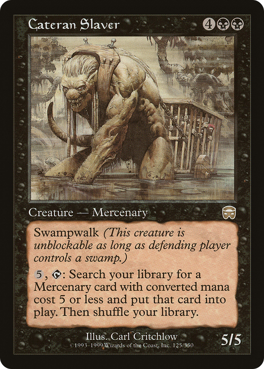 Cateran Slaver (MMQ-125) - Mercadian Masques
