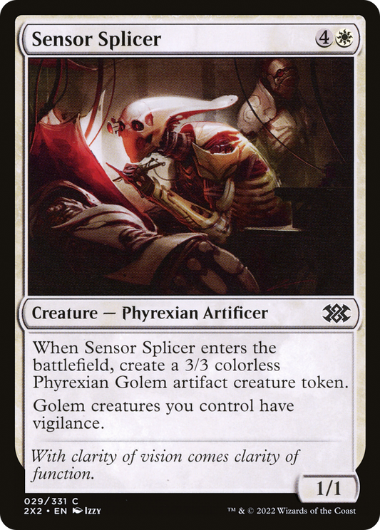 Sensor Splicer (2X2-029) - Double Masters 2022 Foil