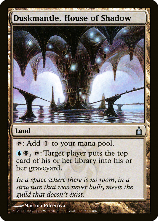 Duskmantle, House of Shadow (RAV-277) - Ravnica: City of Guilds Foil