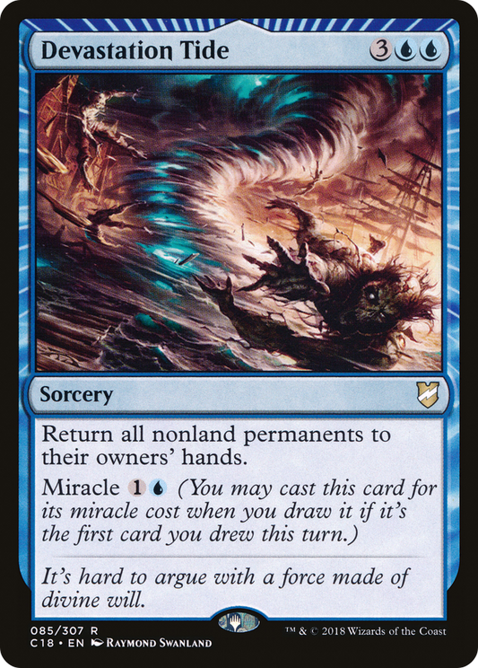 Devastation Tide (C18-085) - Commander 2018: (miracle)