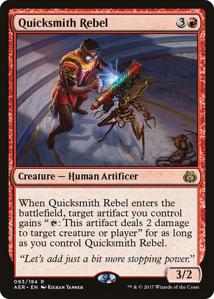 Quicksmith Rebel (AER-093) - Aether Revolt Foil