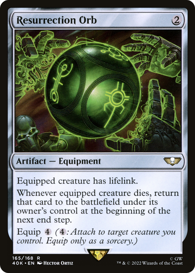 Resurrection Orb (40K-165) - Warhammer 40,000 Commander