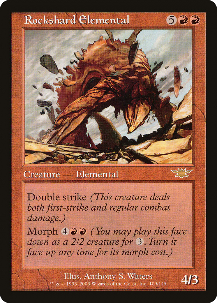 Rockshard Elemental (LGN-109) - Legions Foil