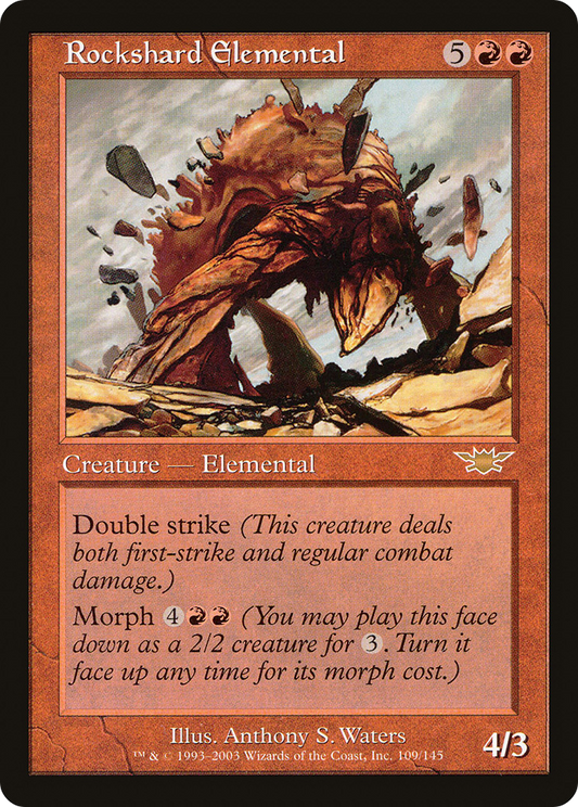 Rockshard Elemental (LGN-109) - Legions Foil