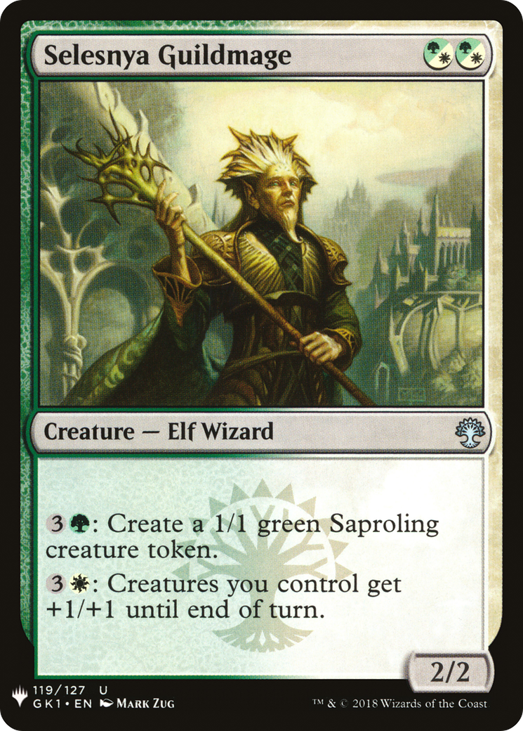 Selesnya Guildmage (LIST-GK1-119) - The List