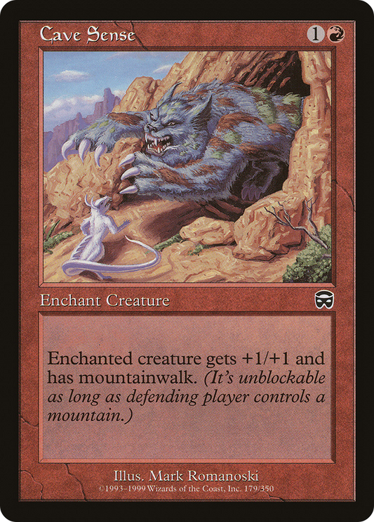 Cave Sense (MMQ-179) - Mercadian Masques Foil