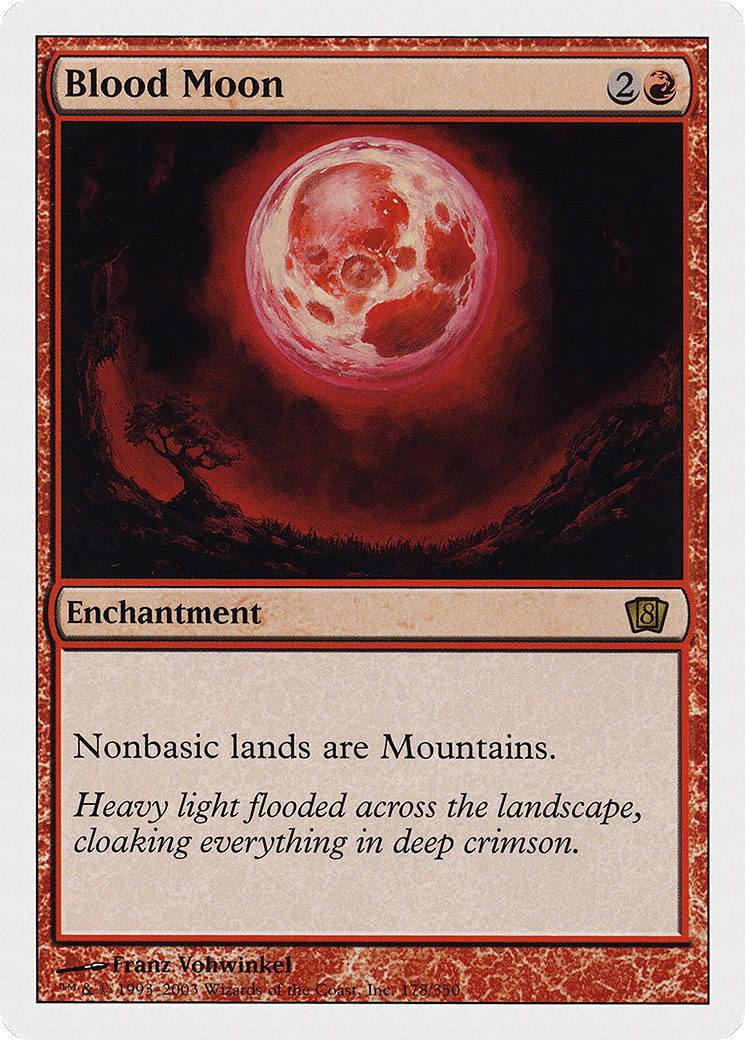 Blood Moon (8ED-178) - Eighth Edition