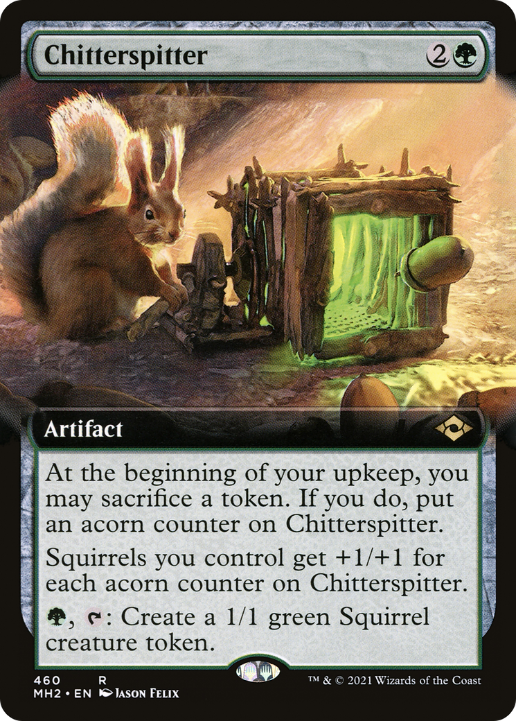 Chitterspitter (MH2-460) - Modern Horizons 2: (Extended Art) Foil