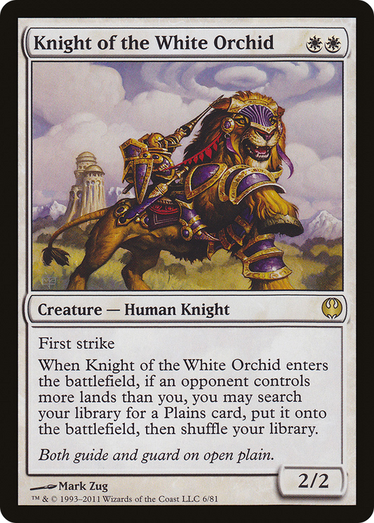 Knight of the White Orchid (DDG-006) - Duel Decks: Knights vs. Dragons