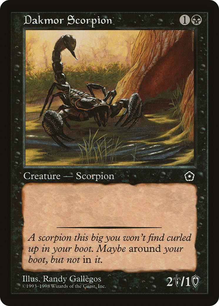 Dakmor Scorpion (P02-070) - Portal Second Age