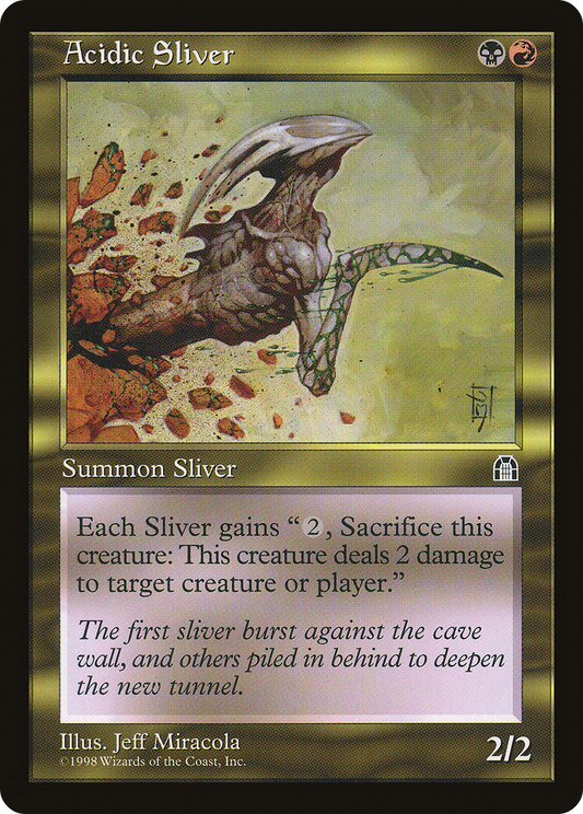 Acidic Sliver (STH-126) - Stronghold