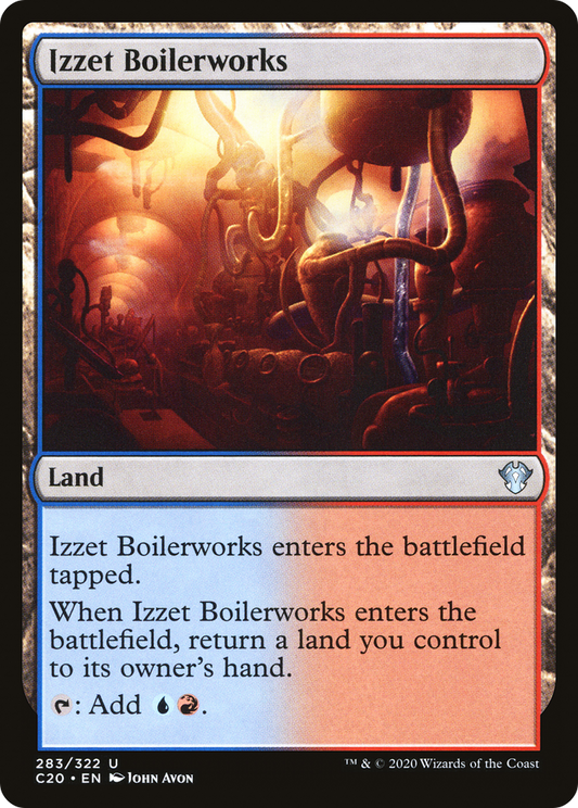 Izzet Boilerworks (C20-283) - Commander 2020