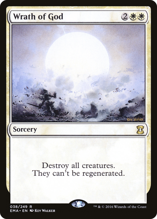 Wrath of God (EMA-038) - Eternal Masters Foil