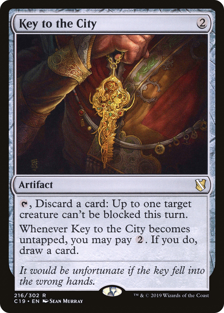 Key to the City (C19-216) - Commander 2019