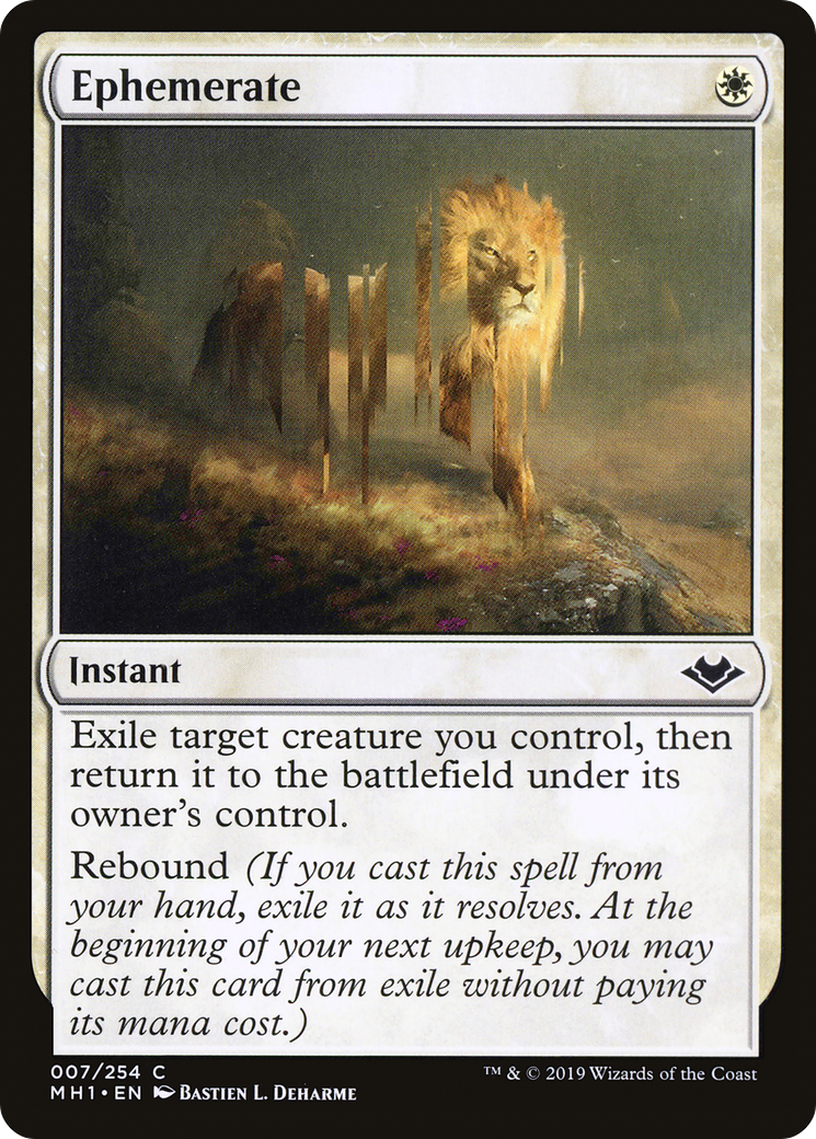 Ephemerate (MH1-007) - Modern Horizons Foil