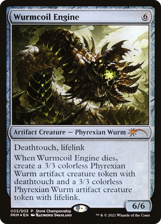 Wurmcoil Engine (PWP21-003) - Wizards Play Network 2021 Foil