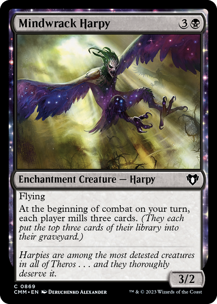 Mindwrack Harpy (CMM-869) - Commander Masters