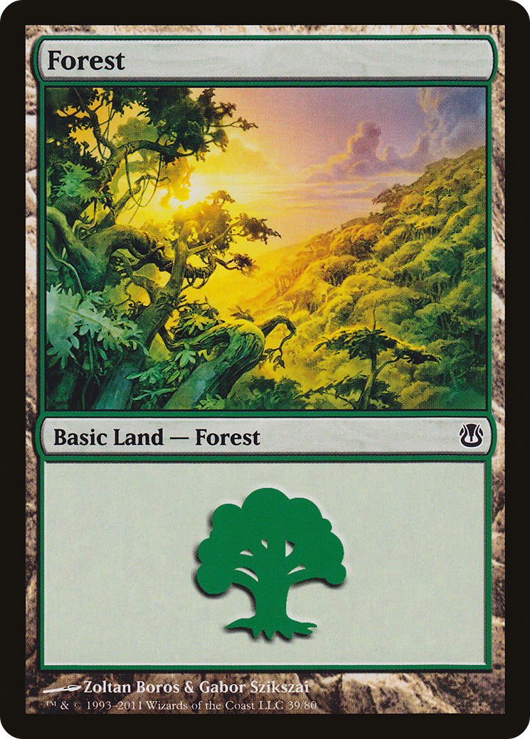 Forest (DDH-039) - Duel Decks: Ajani vs. Nicol Bolas