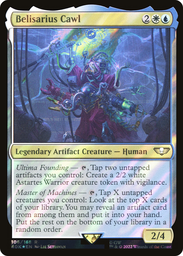 Belisarius Cawl (Surge Foil) (40K-106★) - Warhammer 40,000 Commander Foil